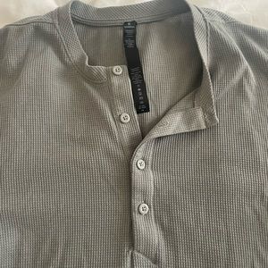 Lululemon Long Sleeve Waffle Top